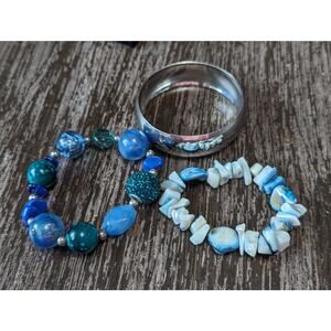 Costume Jewelry Set of 5 Grab Bags -Necklaces/Bracelets